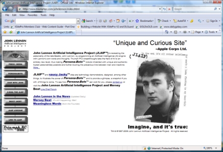 The John Lennon artificial intelligence project The John Lennon artificial intelligence project