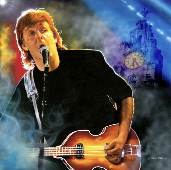 Paul McCartney in Liverpool by Shannon Paul McCartney in Liverpool by Shannon