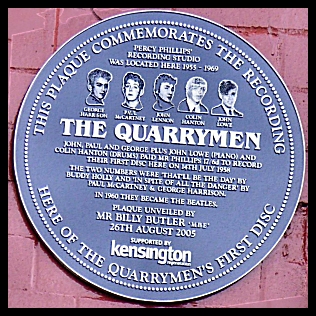 quarrymen plaque quarrymen plaque